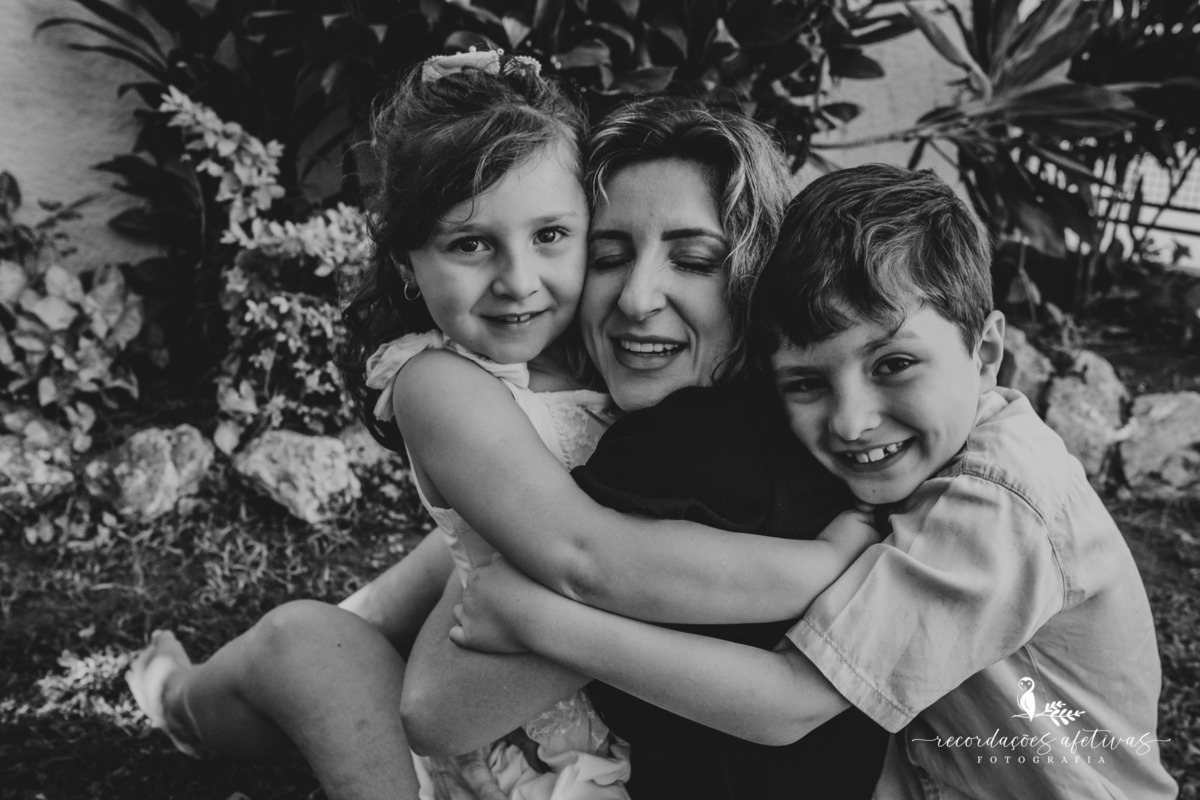 Ensaio Dia das Mães com momentos mãe e filhos realizado em São Roque - SP