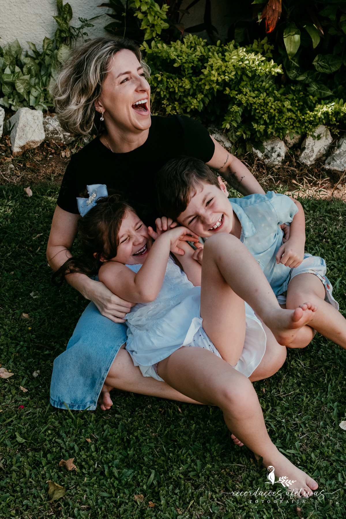 Ensaio Dia das Mães com momentos mãe e filhos realizado em São Roque - SP