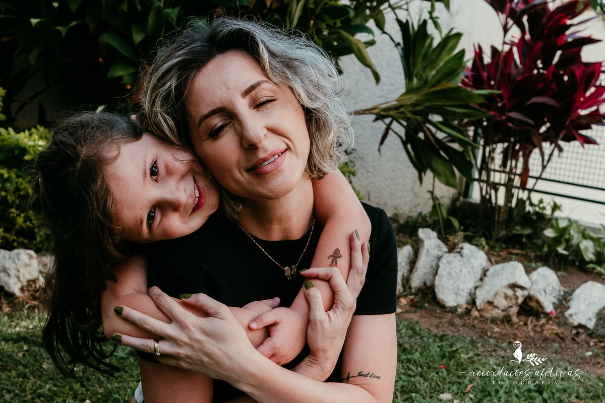 Ensaio Dia das Mães com momentos mãe e filhos realizado em São Roque - SP