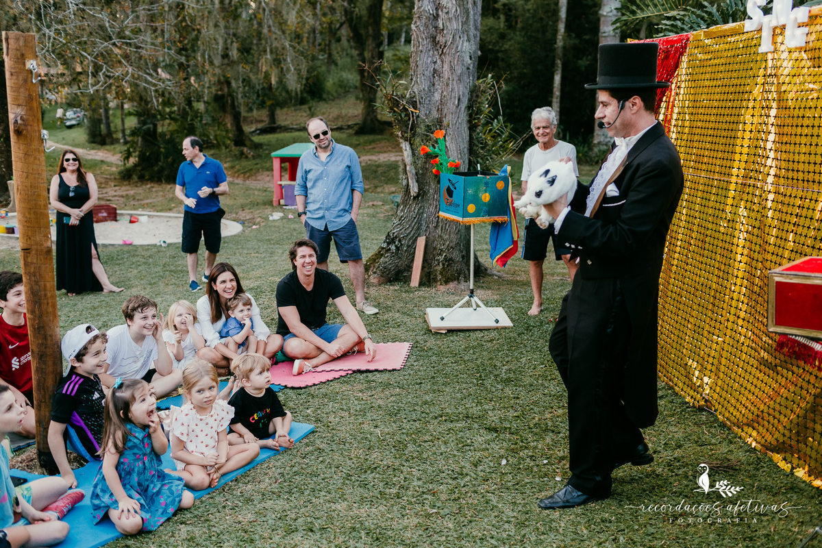 Aniversário Infantil com Tema do Filme Sing realizado em Mairinque - SP