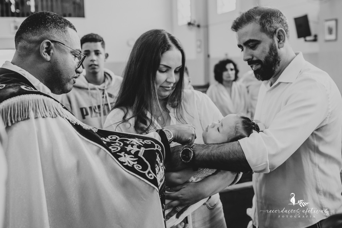 Batizado realizado na Paróquia São João Batista, São João Novo em São Roque