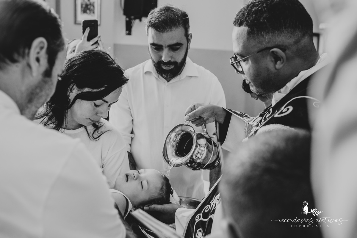 Batizado realizado na Paróquia São João Batista, São João Novo em São Roque