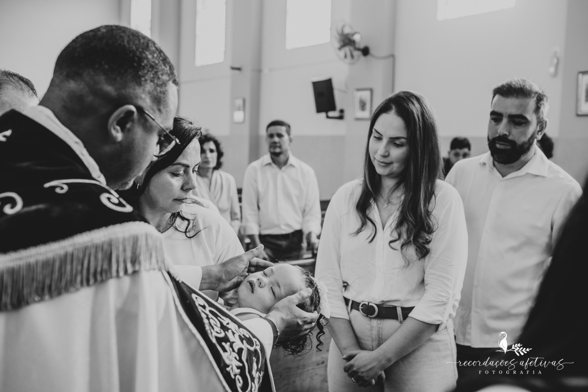 Batizado realizado na Paróquia São João Batista, São João Novo em São Roque