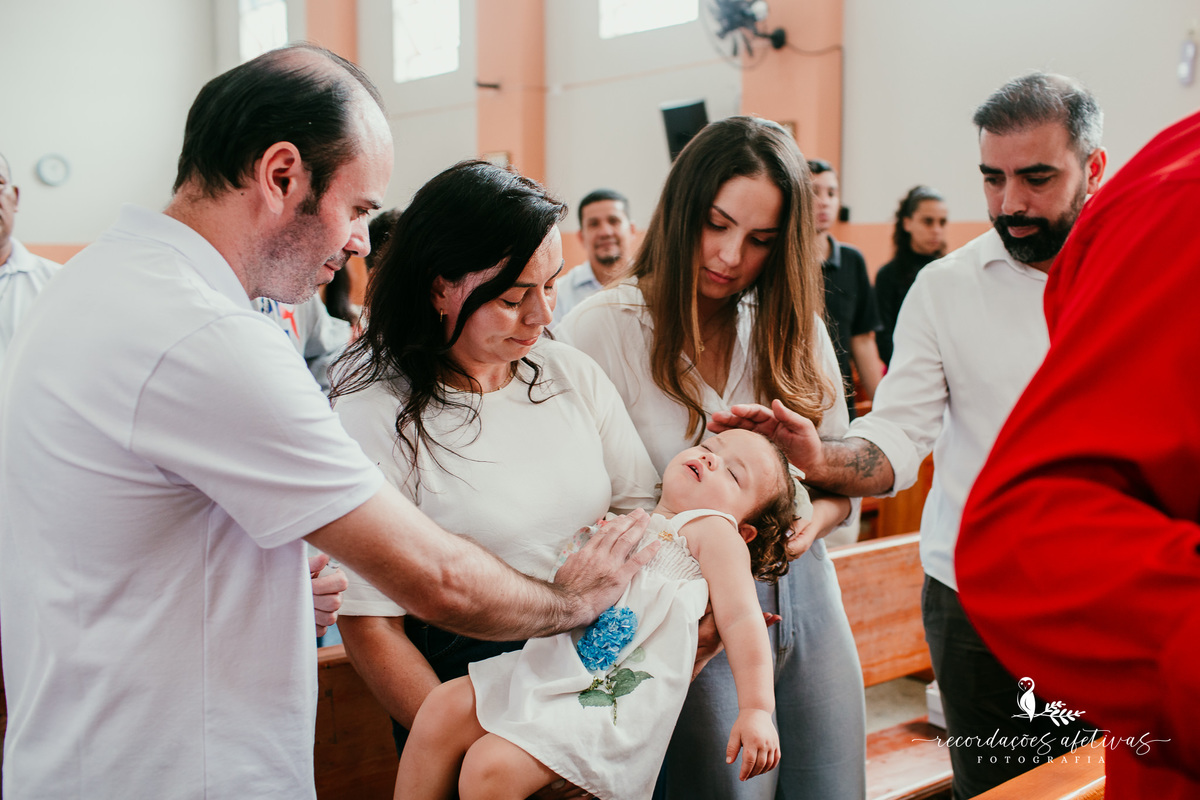 Batizado realizado na Paróquia São João Batista, São João Novo em São Roque