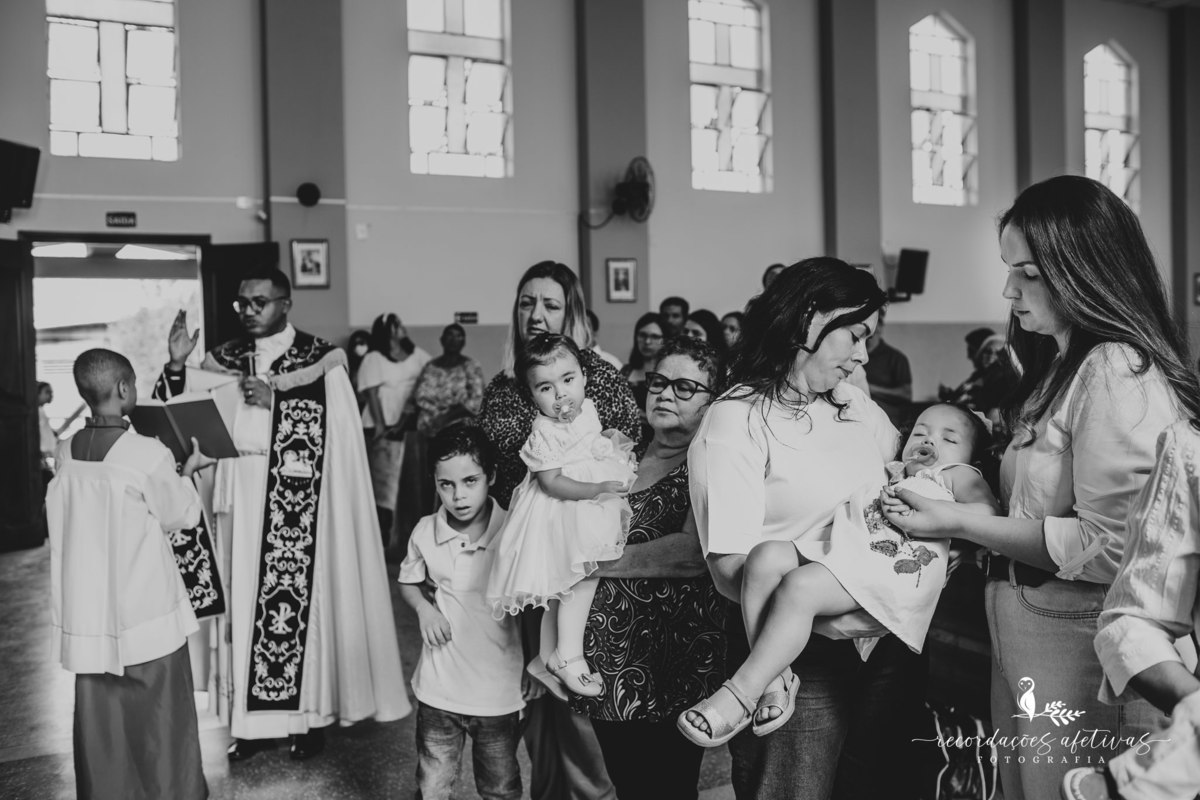 Batizado realizado na Paróquia São João Batista, São João Novo em São Roque
