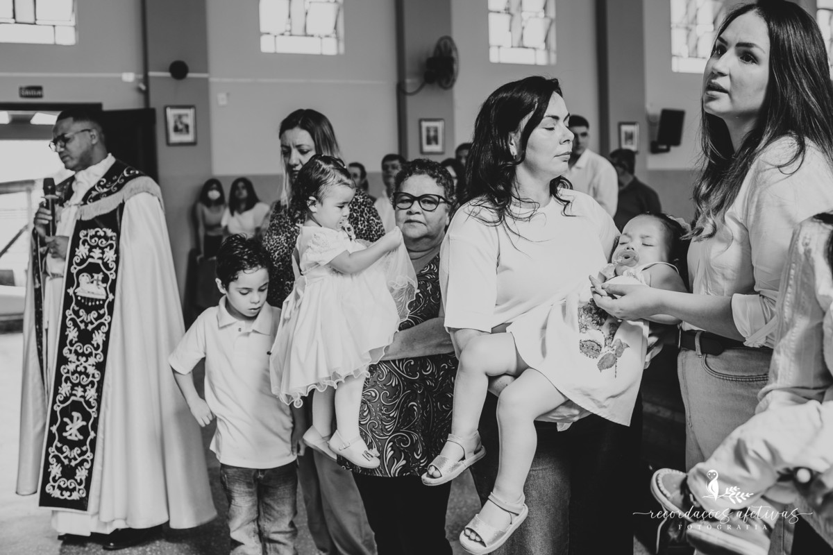 Batizado realizado na Paróquia São João Batista, São João Novo em São Roque