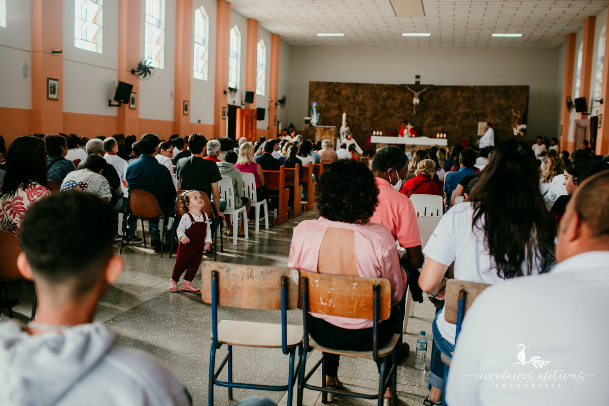 Batizado realizado na Paróquia São João Batista, São João Novo em São Roque