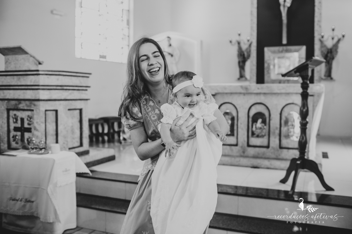 Batizado realizado na Paróquia São Luiz Gonzaga em São Roque e recepção na Fazendinha Santa Adélia