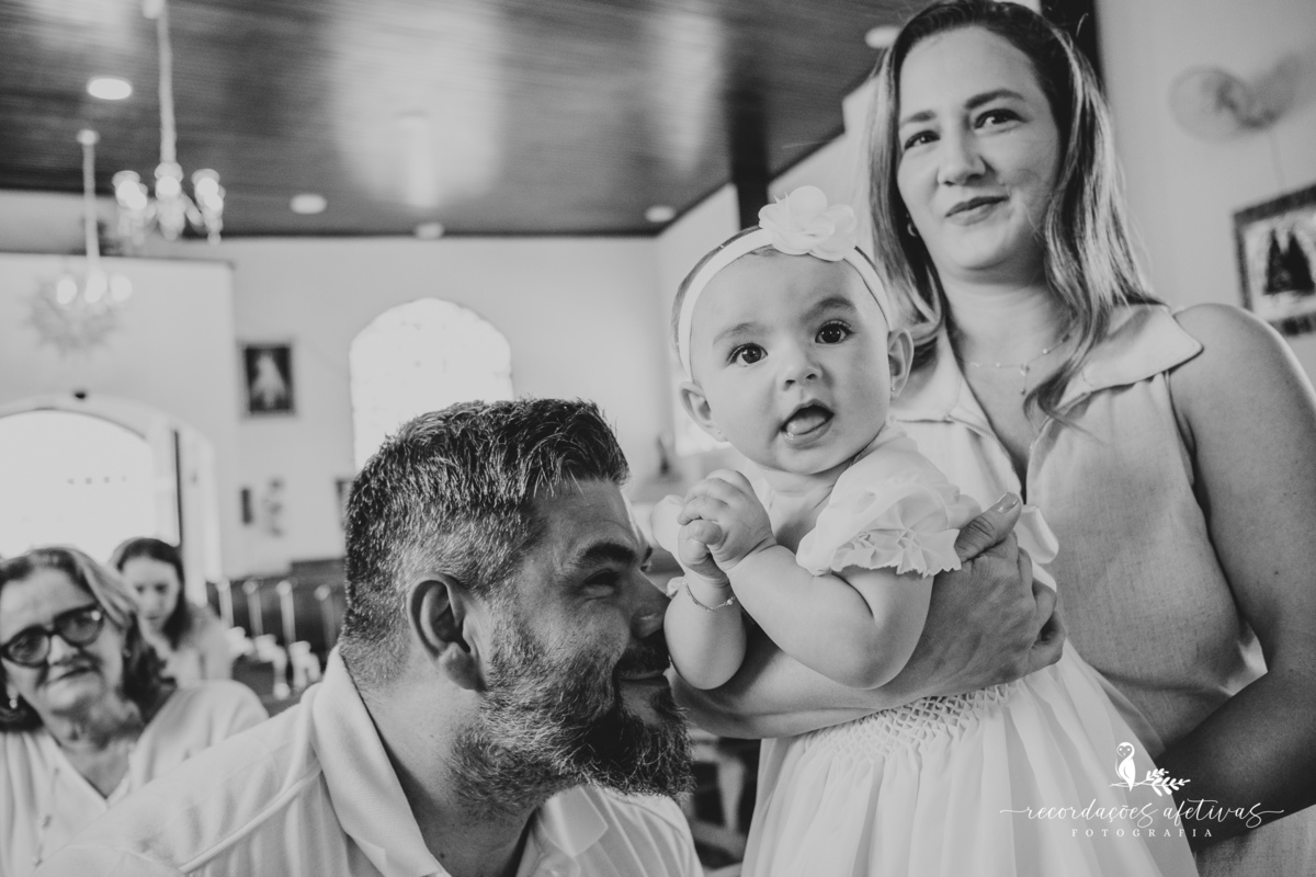 Batizado realizado na Paróquia São Luiz Gonzaga em São Roque e recepção na Fazendinha Santa Adélia