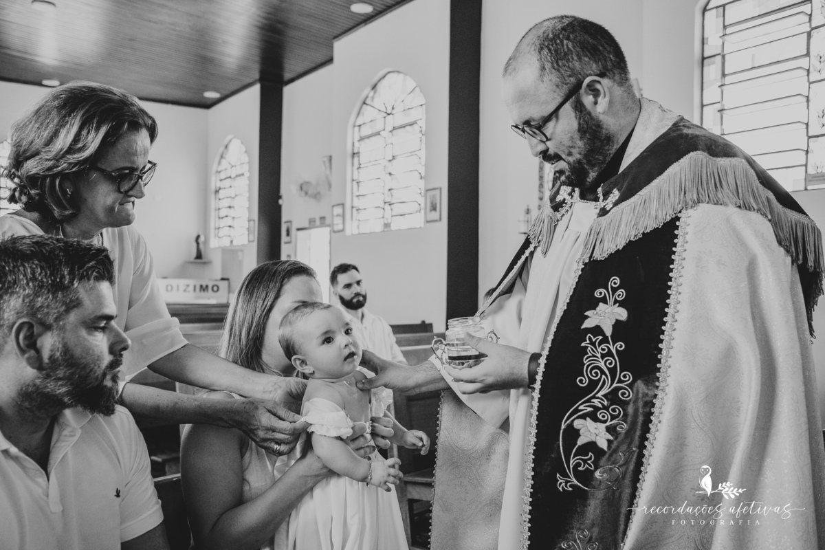 Batizado realizado na Paróquia São Luiz Gonzaga em São Roque e recepção na Fazendinha Santa Adélia