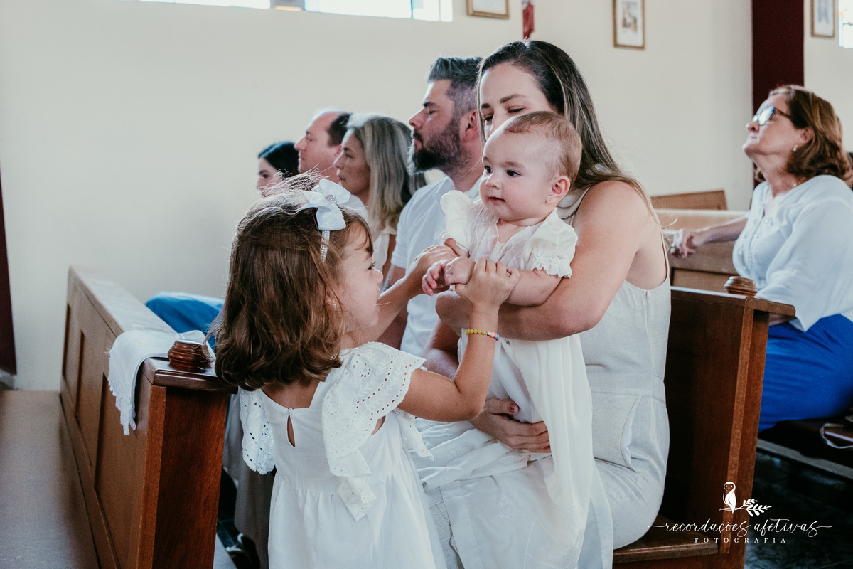 Batizado realizado na Paróquia São Luiz Gonzaga em São Roque e recepção na Fazendinha Santa Adélia