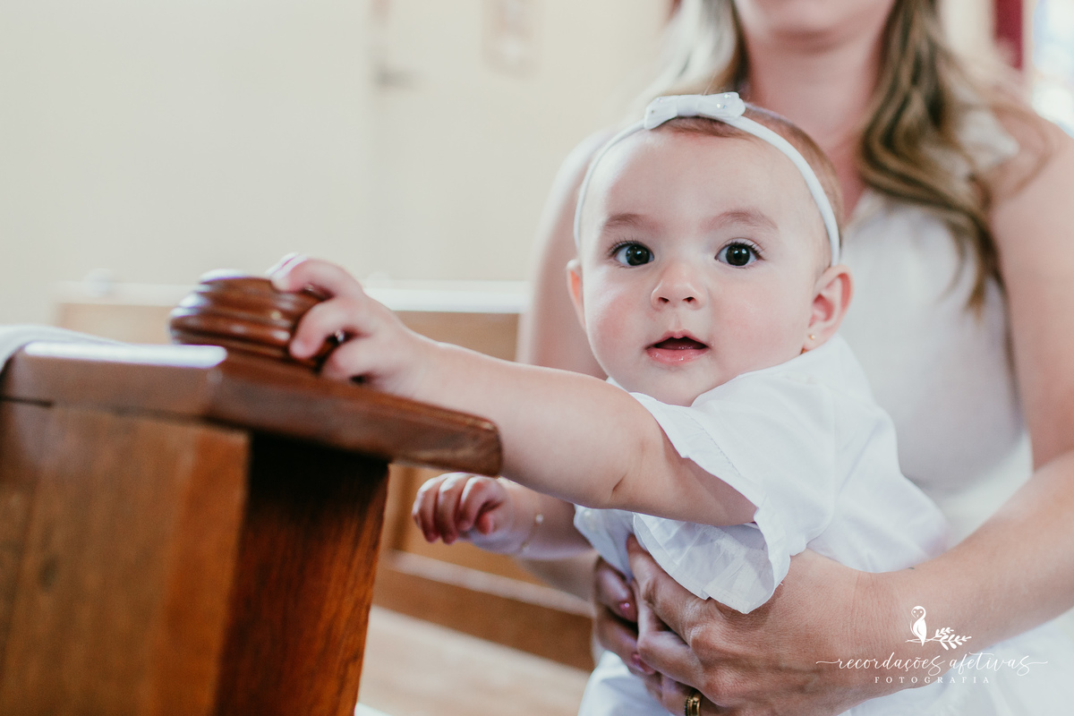 Batizado realizado na Paróquia São Luiz Gonzaga em São Roque e recepção na Fazendinha Santa Adélia
