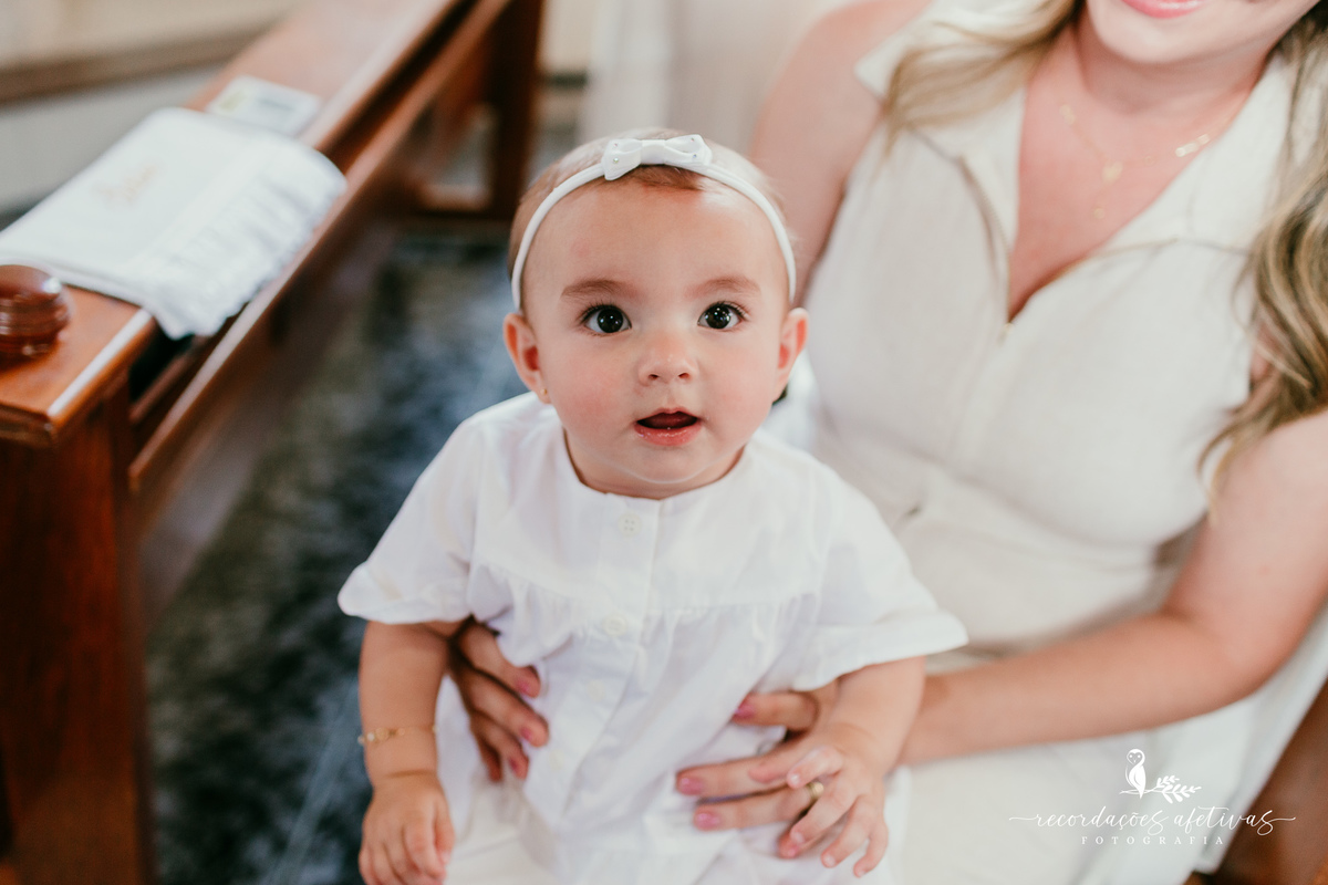 Batizado realizado na Paróquia São Luiz Gonzaga em São Roque e recepção na Fazendinha Santa Adélia