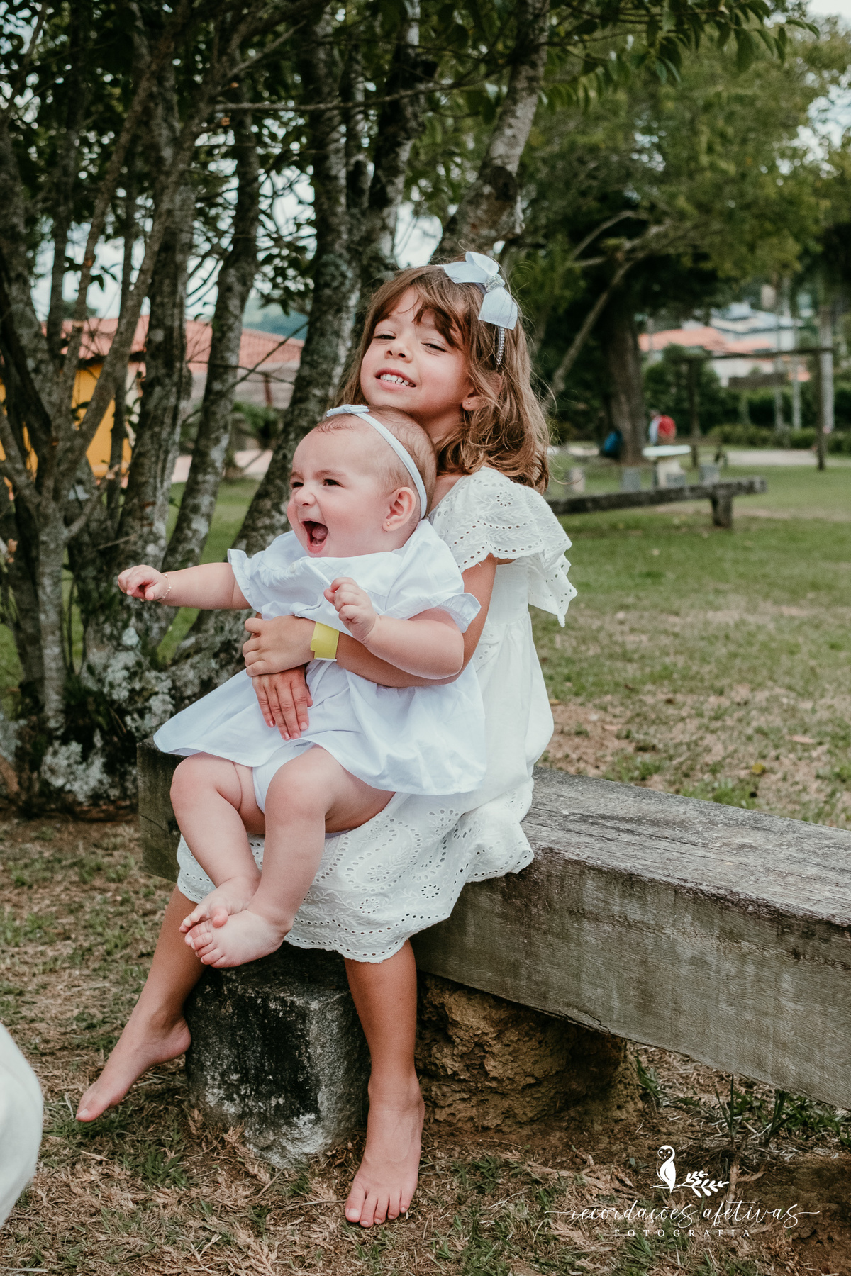 Batizado realizado na Paróquia São Luiz Gonzaga em São Roque e recepção na Fazendinha Santa Adélia