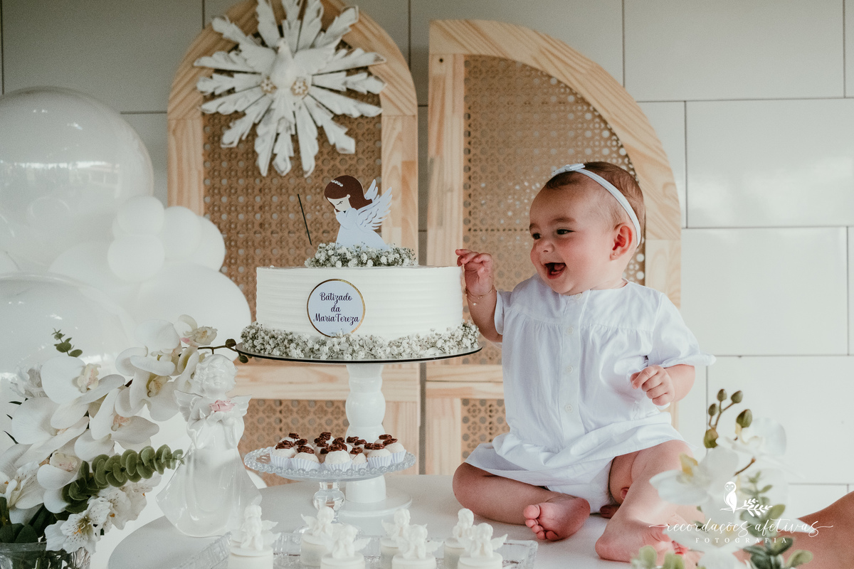 Batizado realizado na Paróquia São Luiz Gonzaga em São Roque e recepção na Fazendinha Santa Adélia