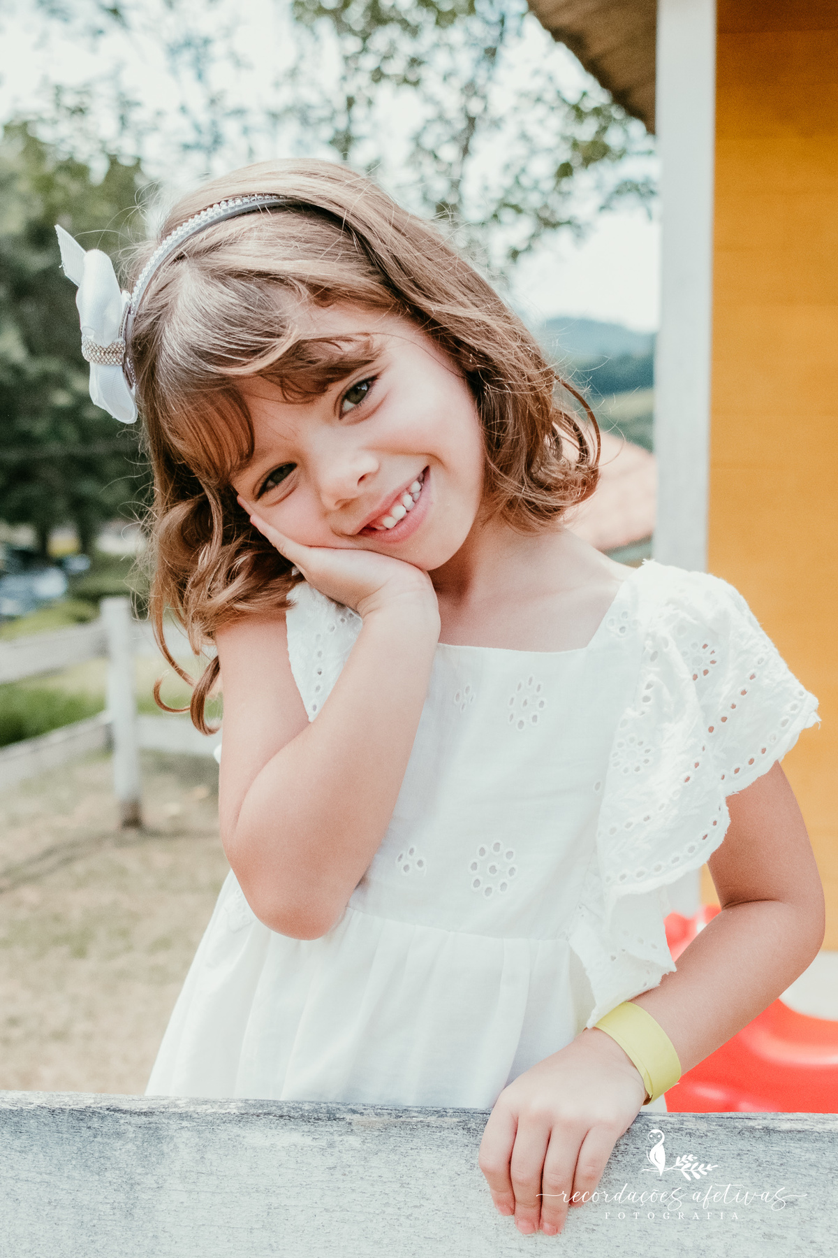 Batizado realizado na Paróquia São Luiz Gonzaga em São Roque e recepção na Fazendinha Santa Adélia