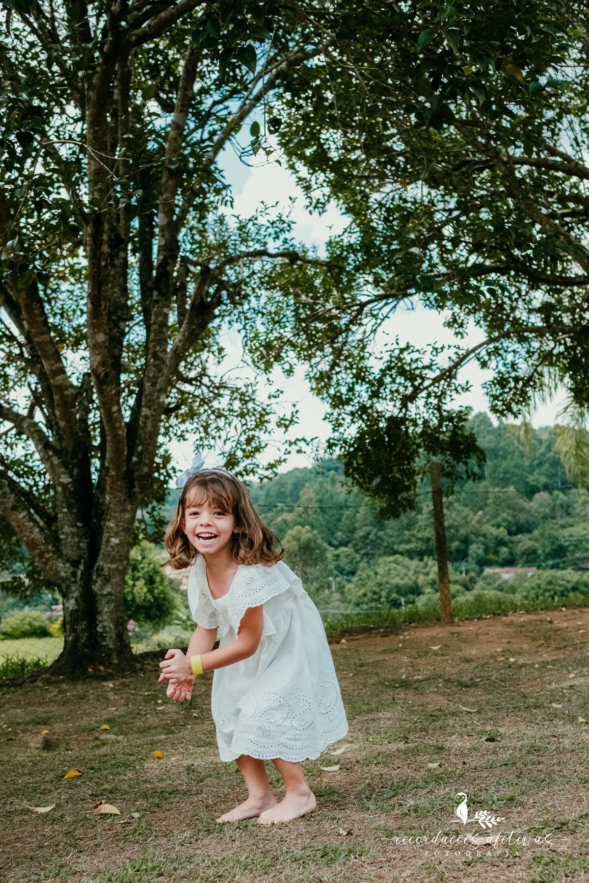 Batizado realizado na Paróquia São Luiz Gonzaga em São Roque e recepção na Fazendinha Santa Adélia