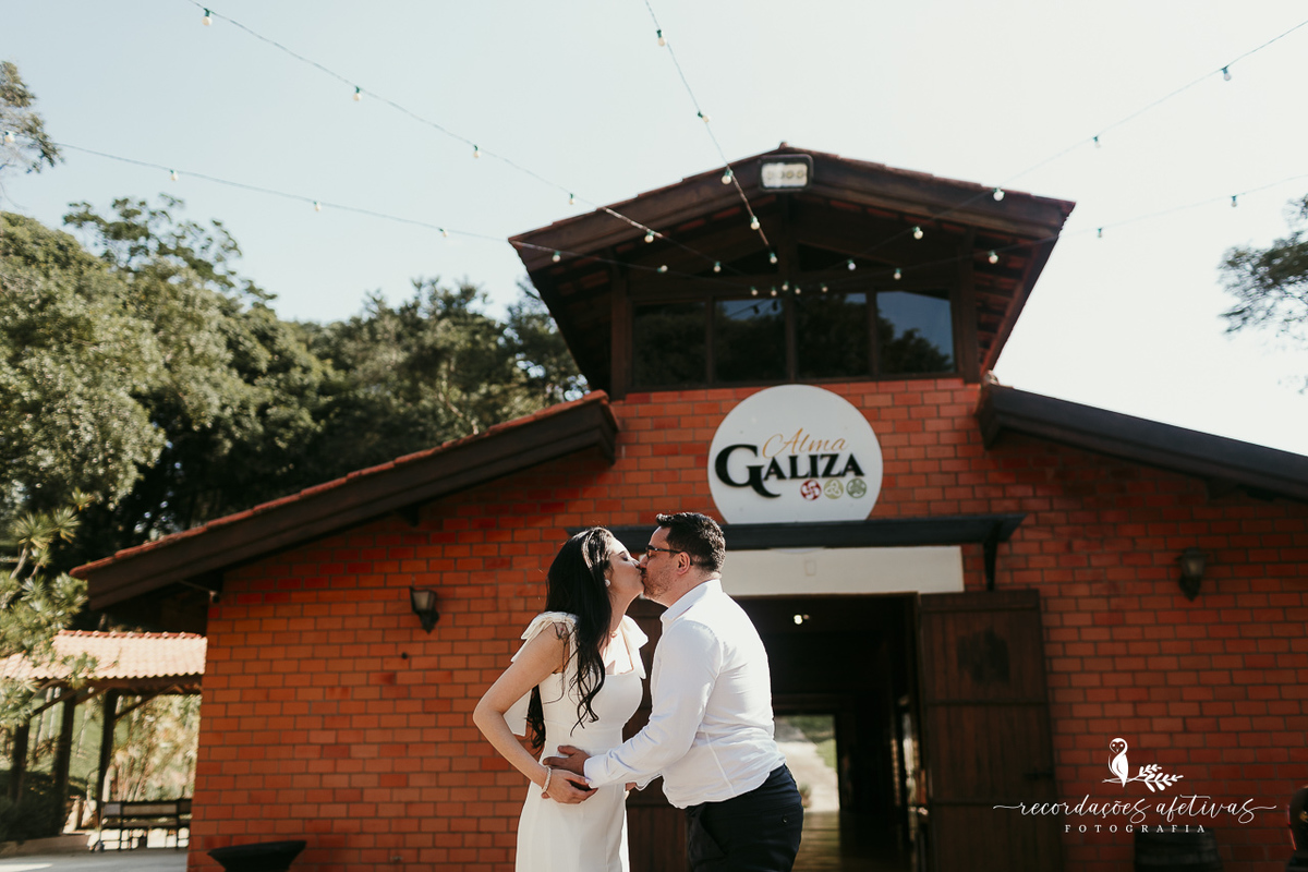 Casamento realizado na Vinicola Vinhos Alma Galiza em São Roque