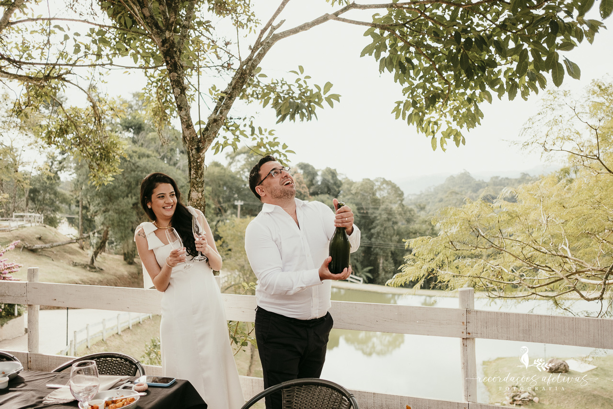 Casamento realizado na Vinicola Vinhos Alma Galiza em São Roque