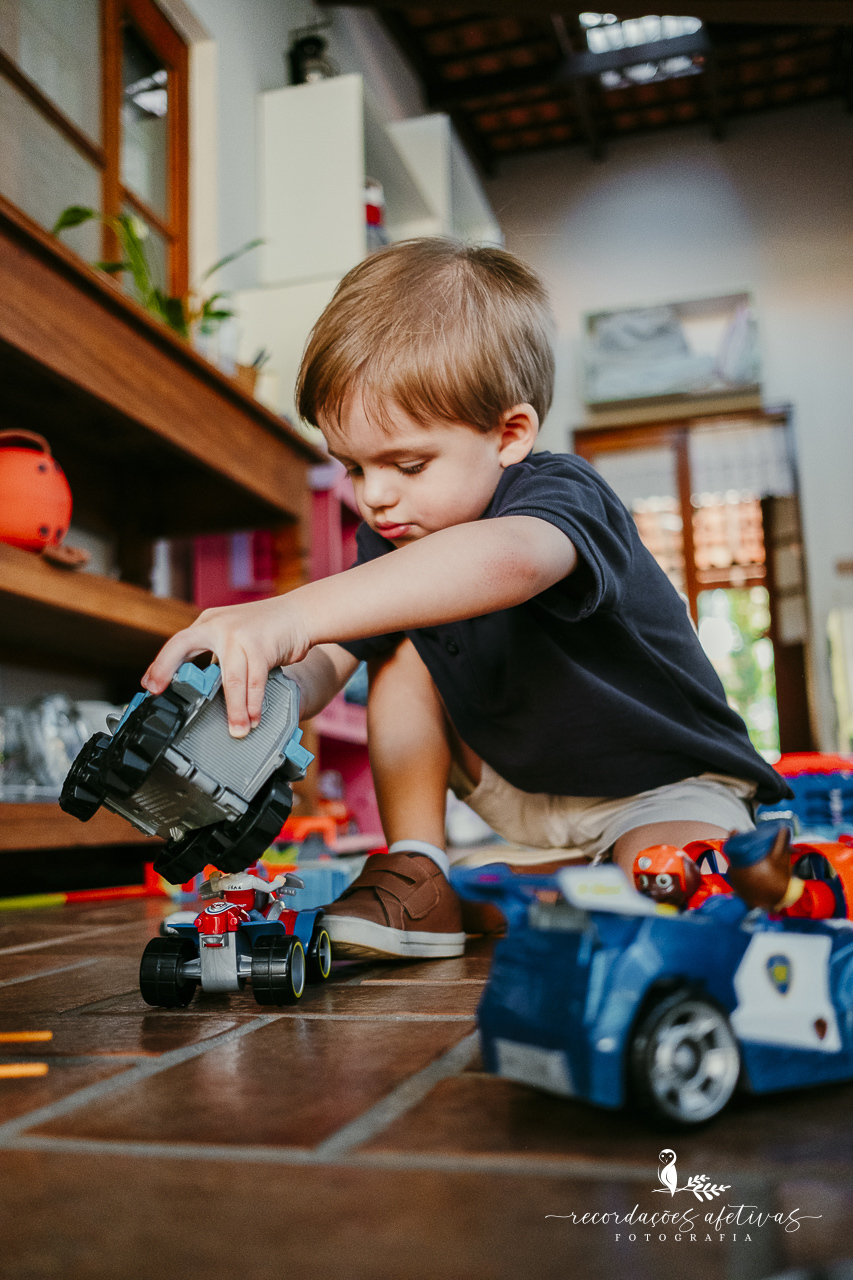 Aniversário de menino com tema Patrulha Canina realizado no Patrimonio do Carmo em São Roque