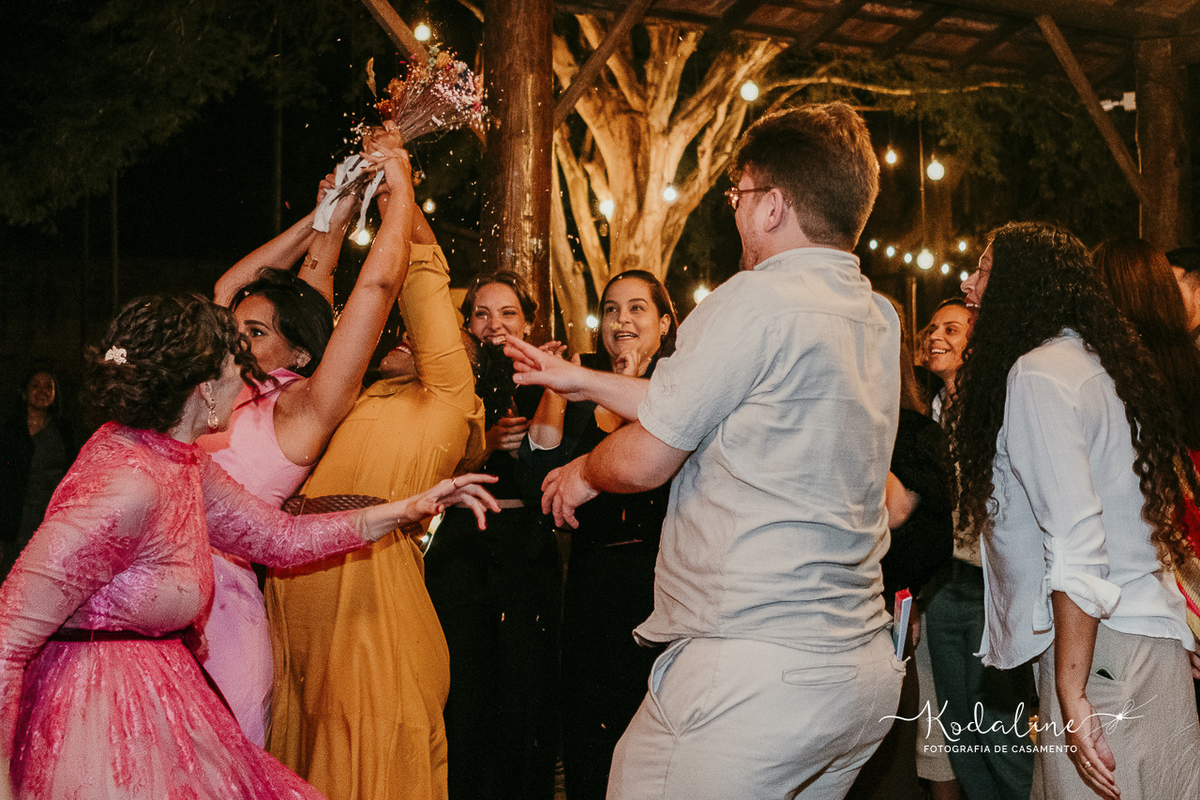 Casamento homoafetivo mulheres realizado no Recanto Januario em Sumaré