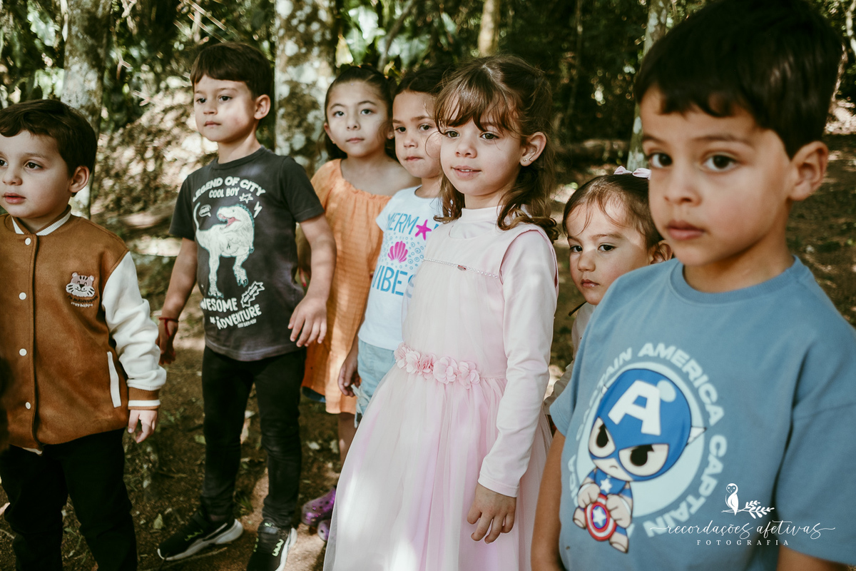 Aniversário de menina com tema ballet realizado na Fazendinha Santa Adelia em São Roque