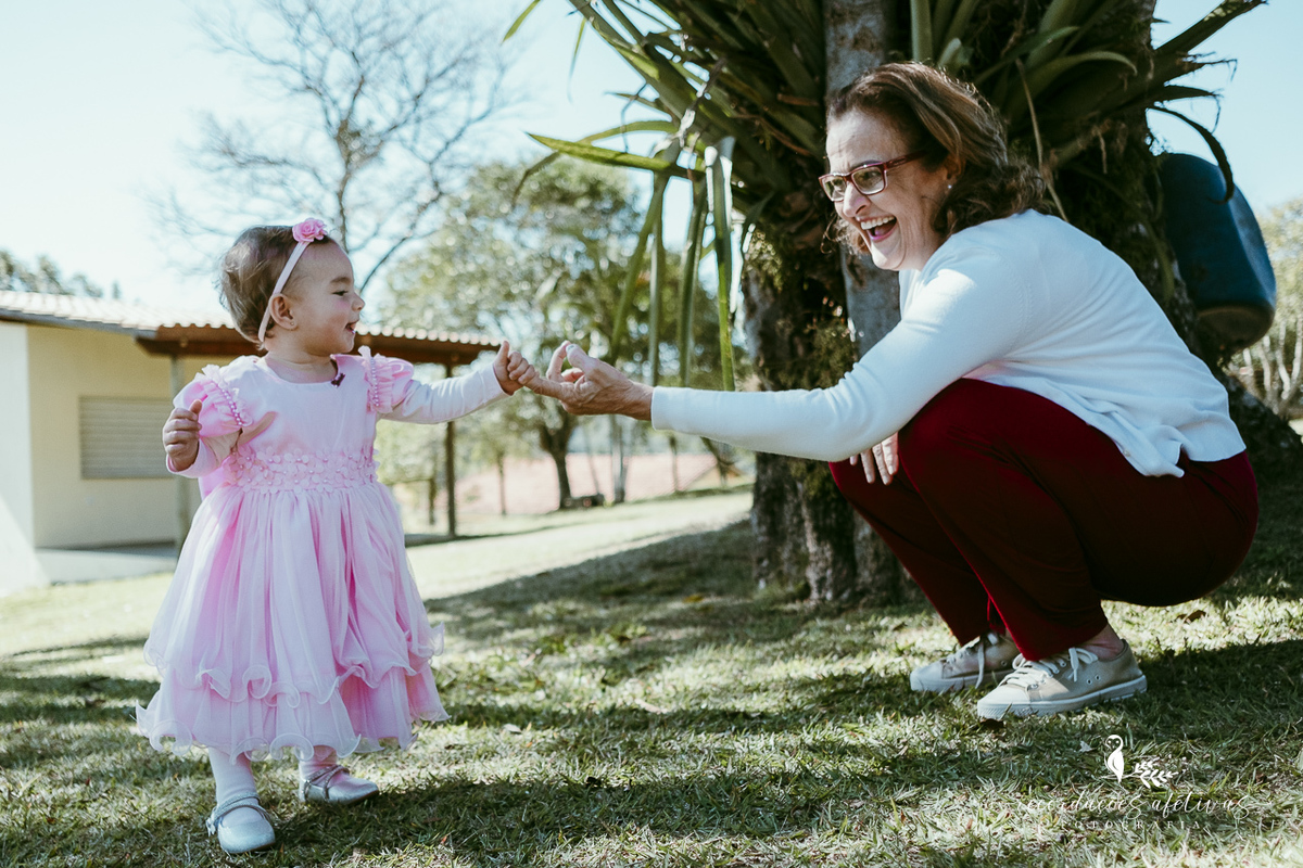 Aniversário de menina com tema ballet realizado na Fazendinha Santa Adelia em São Roque