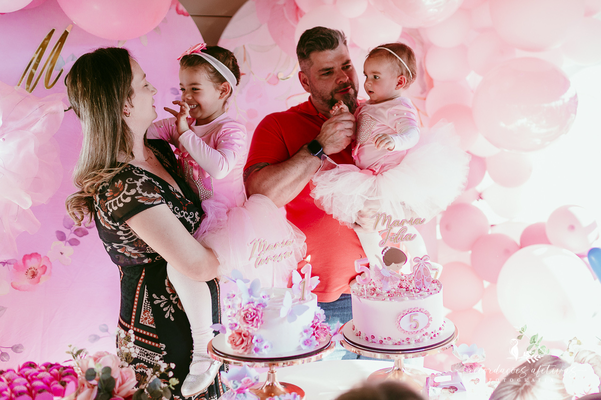 Aniversário de menina com tema ballet realizado na Fazendinha Santa Adelia em São Roque