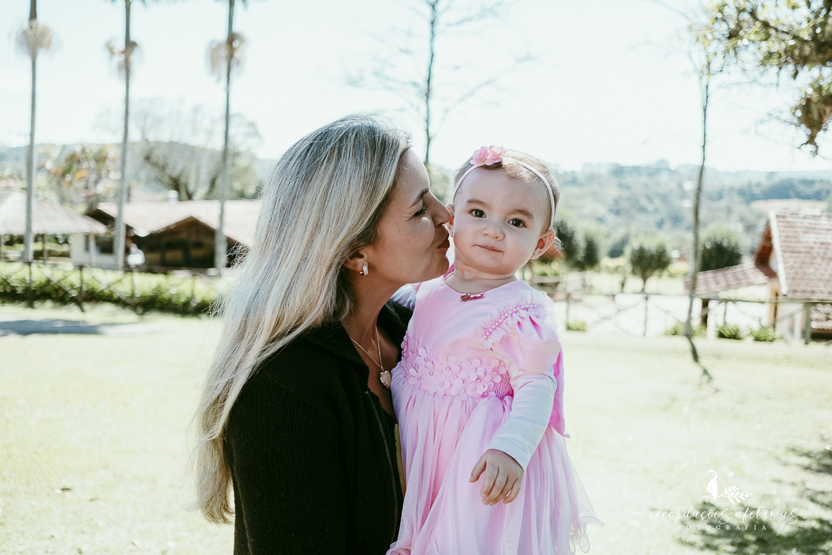 Aniversário de menina com tema ballet realizado na Fazendinha Santa Adelia em São Roque