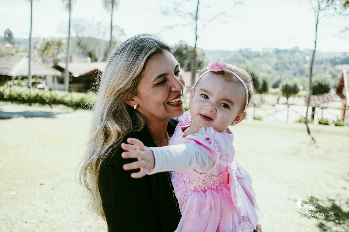 Aniversário de menina com tema ballet realizado na Fazendinha Santa Adelia em São Roque