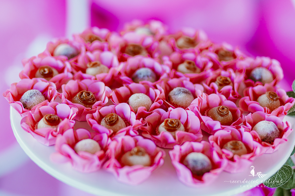 Aniversário de menina com tema ballet realizado na Fazendinha Santa Adelia em São Roque