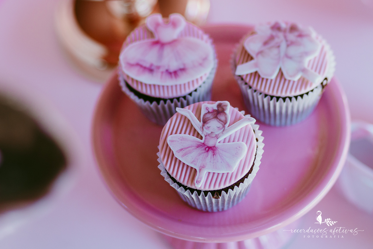 Aniversário de menina com tema ballet realizado na Fazendinha Santa Adelia em São Roque