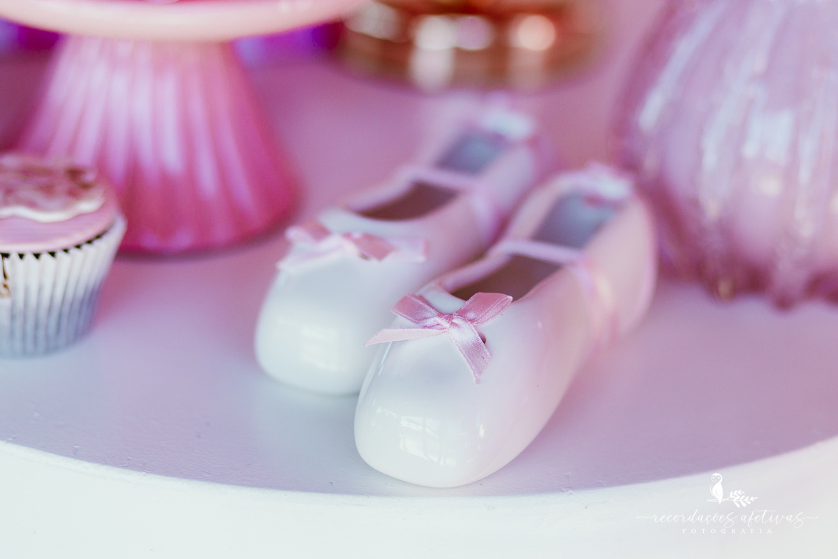 Aniversário de menina com tema ballet realizado na Fazendinha Santa Adelia em São Roque