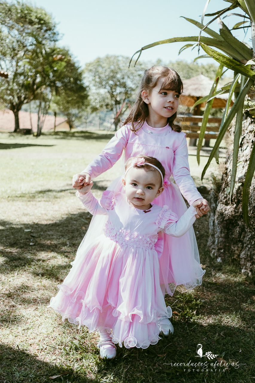 Aniversário de menina com tema ballet realizado na Fazendinha Santa Adelia em São Roque
