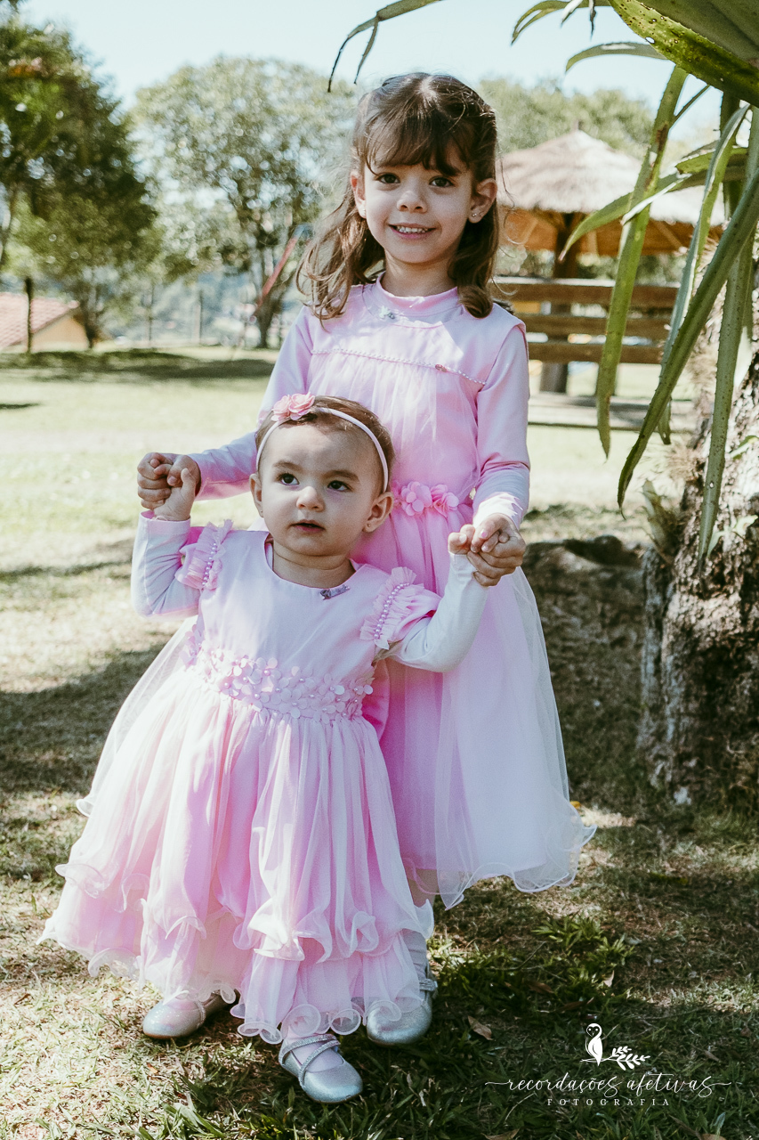Aniversário de menina com tema ballet realizado na Fazendinha Santa Adelia em São Roque
