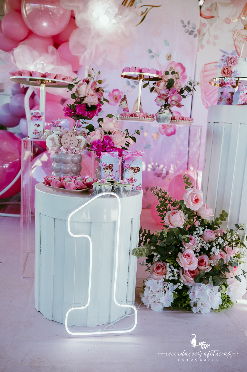 Aniversário de menina com tema ballet realizado na Fazendinha Santa Adelia em São Roque