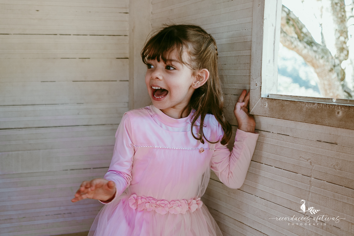 Aniversário de menina com tema ballet realizado na Fazendinha Santa Adelia em São Roque