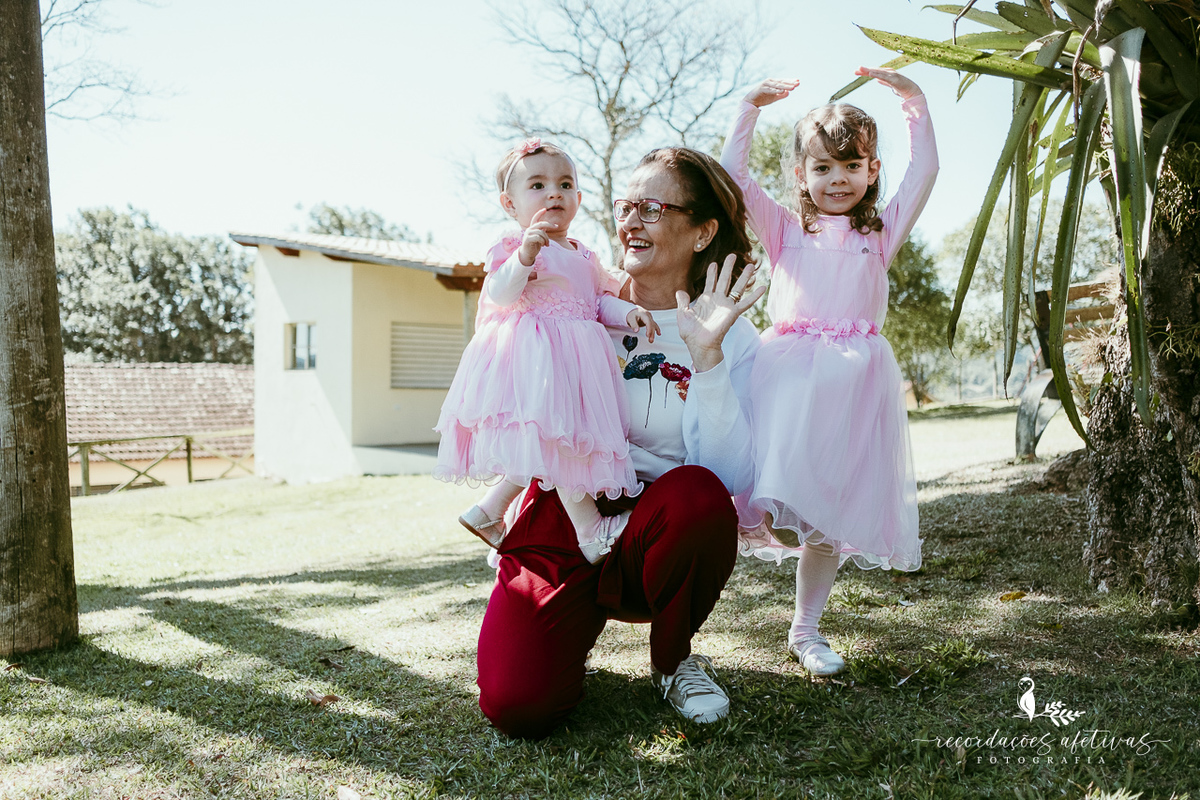 Aniversário de menina com tema ballet realizado na Fazendinha Santa Adelia em São Roque