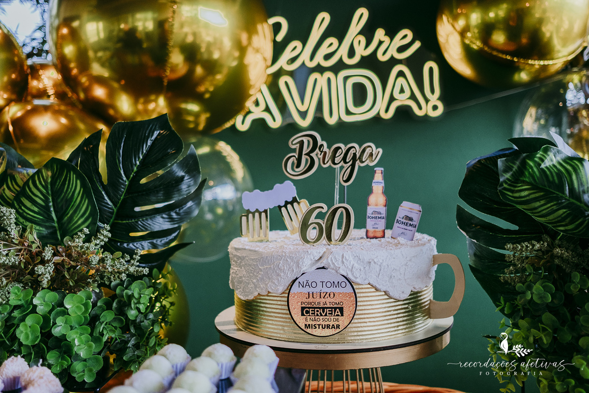 Aniversário de 60 anos realizado na cervejaria Thanks em São Roque