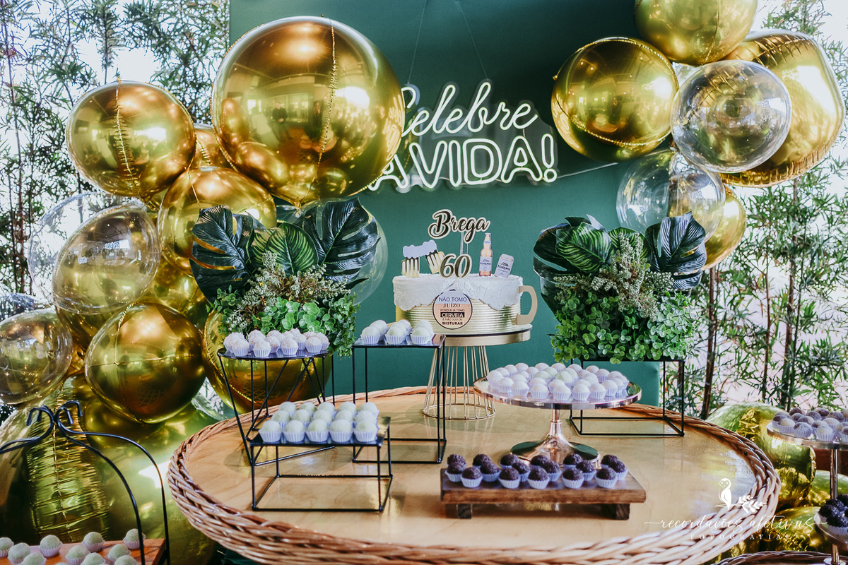 Aniversário de 60 anos realizado na cervejaria Thanks em São Roque