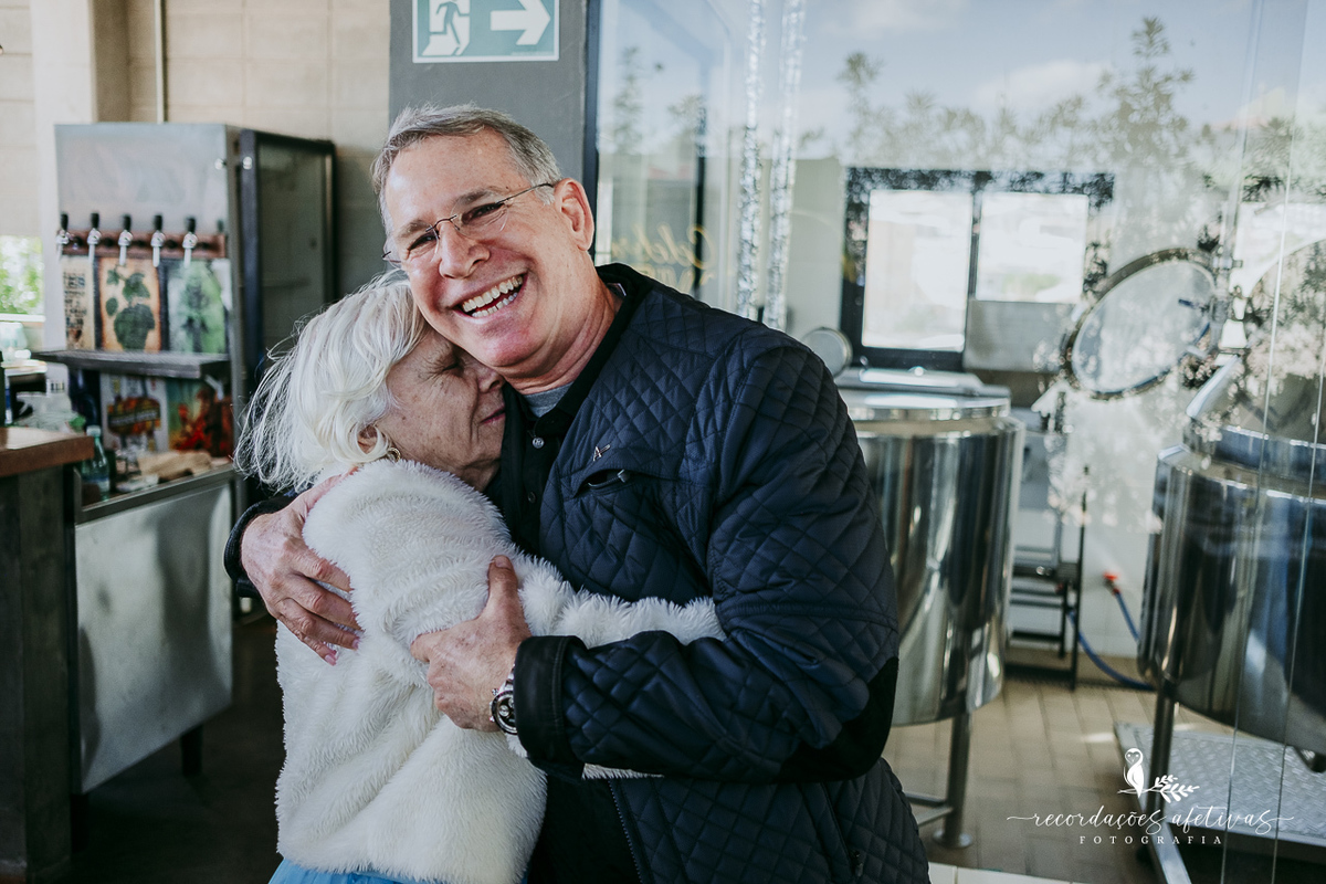 Aniversário de 60 anos realizado na cervejaria Thanks em São Roque