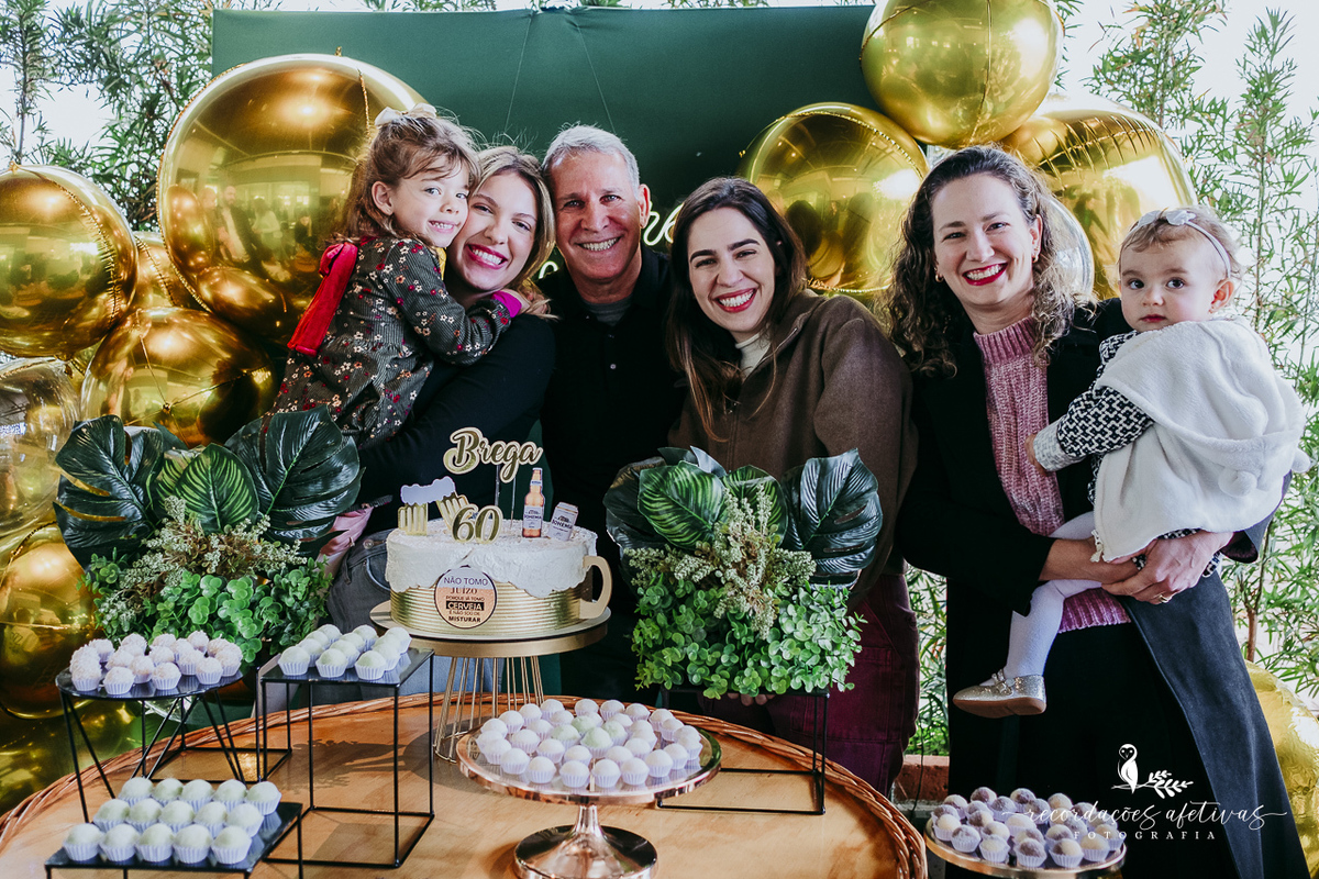 Aniversário de 60 anos realizado na cervejaria Thanks em São Roque