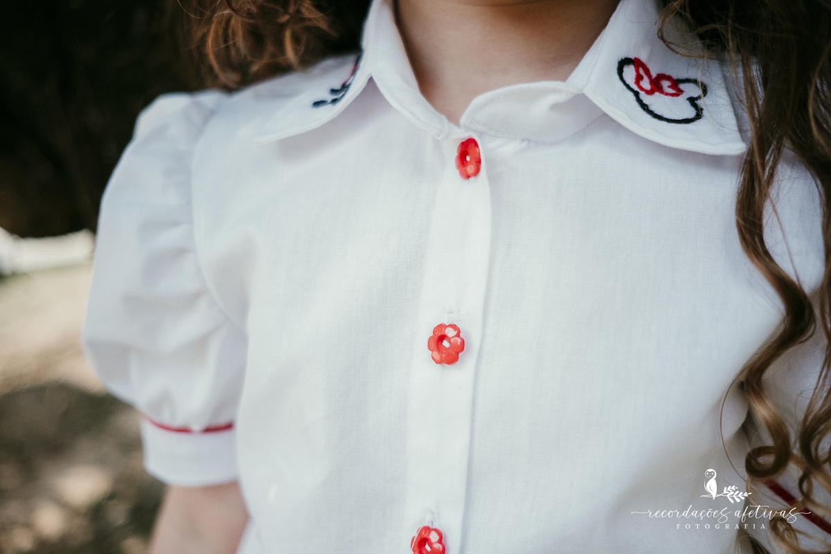 Aniversário de menina com tema Mickey e Minnie realizada em São Roque - SP
