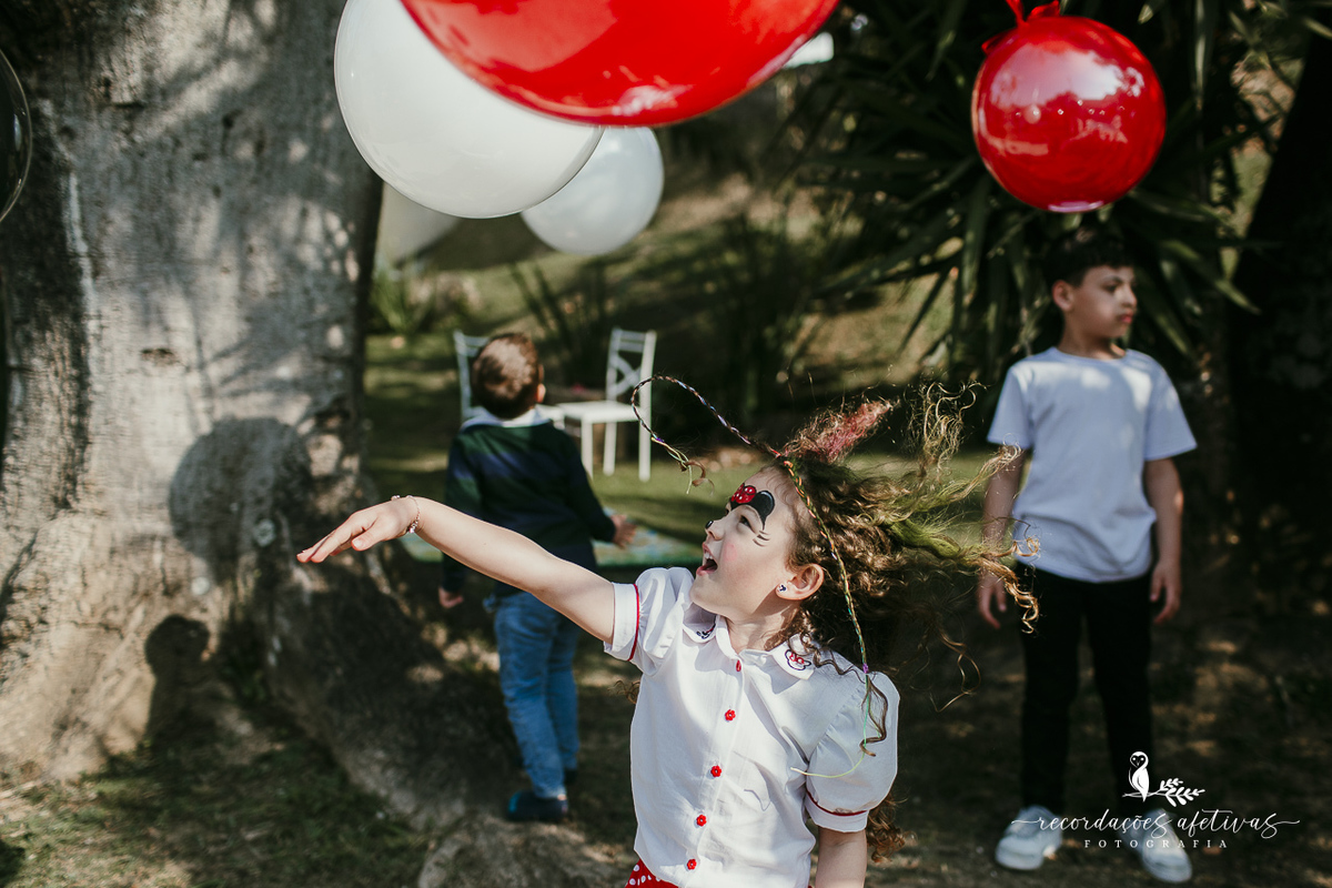 Aniversário de menina com tema Mickey e Minnie realizada em São Roque - SP