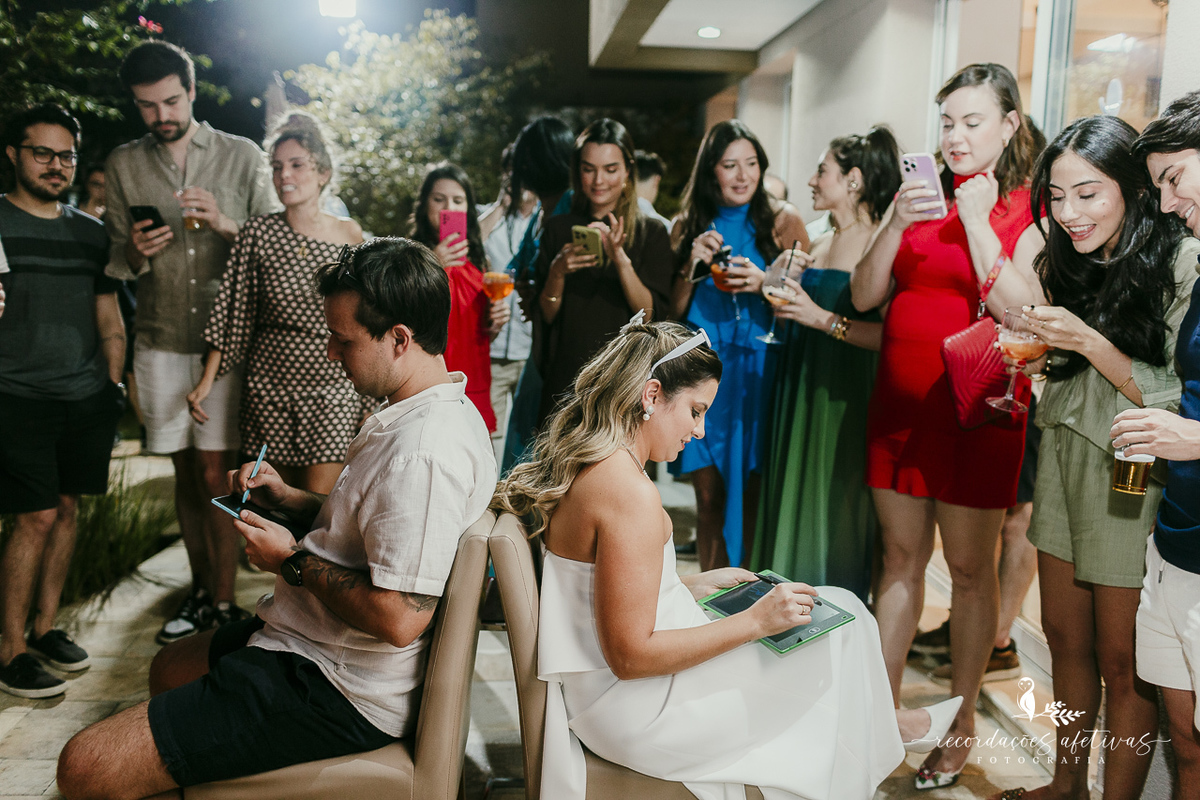 Noivado realizado na Chácara Klabin, Vila Mariana, em São Paulo