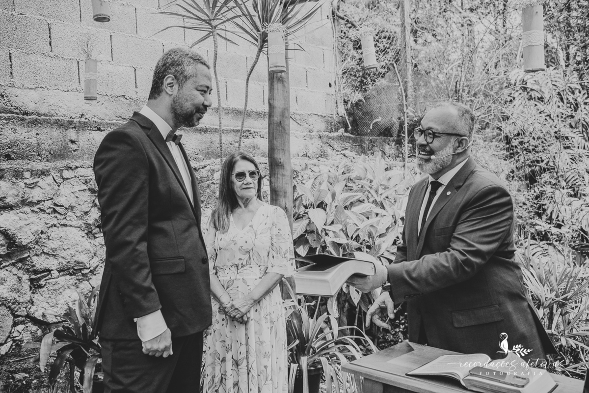 Casamento Intimista realizado no Planalto Verde em São Roque