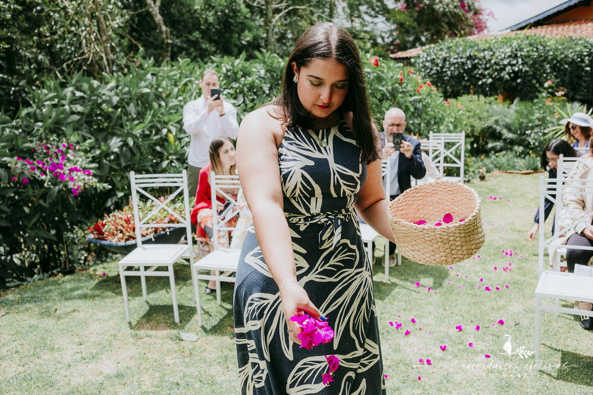 Casamento Intimista realizado no Planalto Verde em São Roque