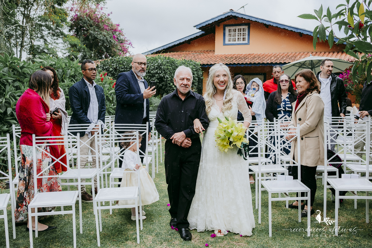 Casamento Intimista realizado no Planalto Verde em São Roque