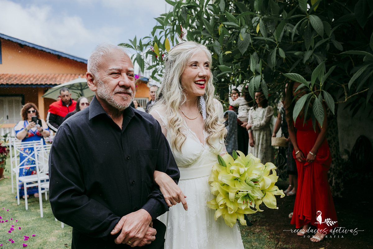 Casamento Intimista realizado no Planalto Verde em São Roque