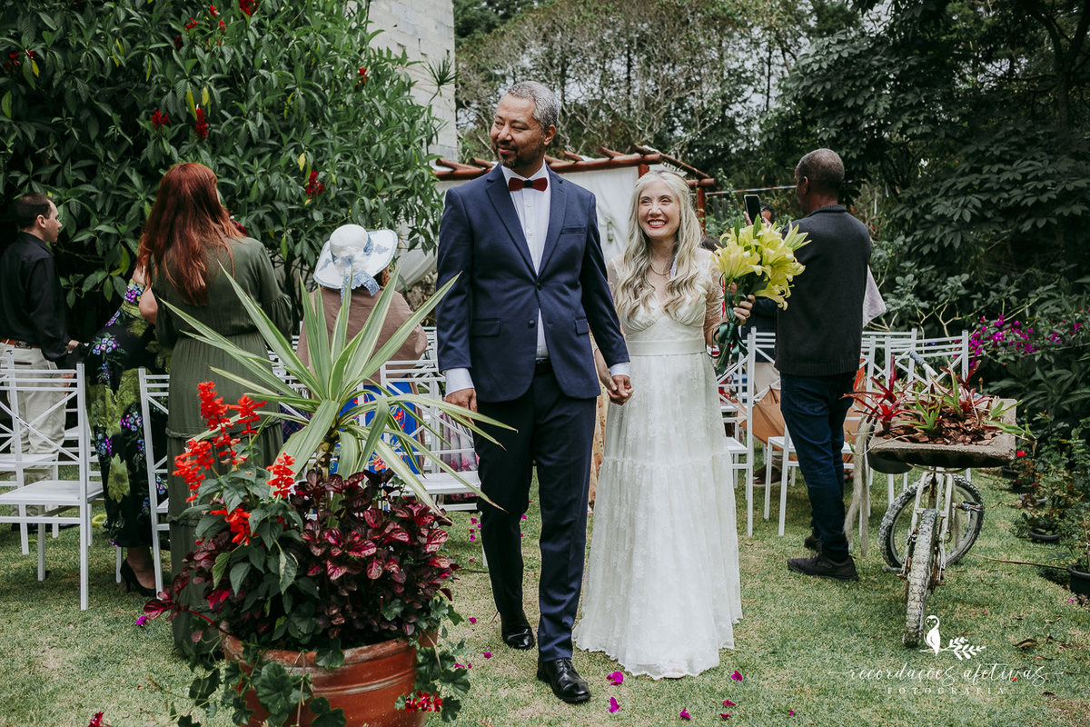 Casamento Intimista realizado no Planalto Verde em São Roque